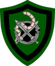 wormsworn green coat of arms